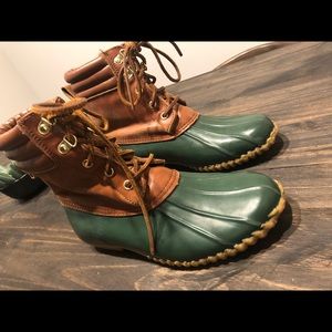 Ralph Lauren Duck Boots Size 8